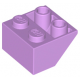 LEGO tetőelem fordított 45°-os 2×2, közép levendulalila (3660)